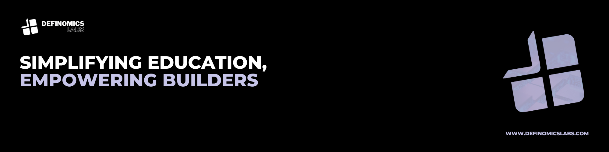 DeFinomics Labs banner