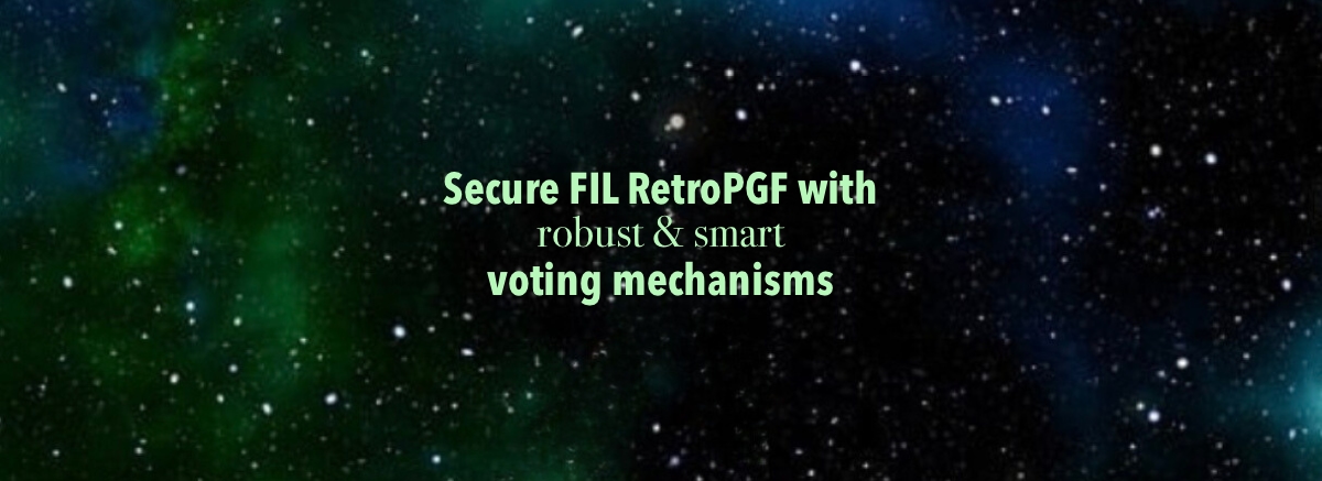 GovXS – Evaluating Retro Funding Voting Designs banner